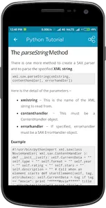 Pythan Tutorial screenshot 4