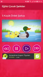 Eğitici Öğretici Çocuk Şarkıla screenshot 5