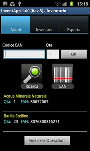 InventApp Demo screenshot 3