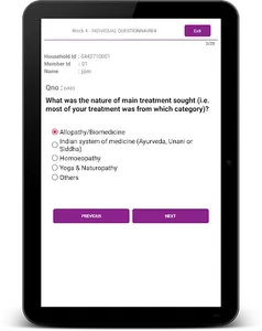 Health Survey screenshot 1
