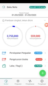 Buku Nota - BuNot screenshot 1