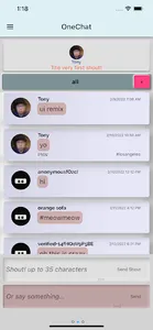 OneChat - World's Biggest Chat screenshot 1