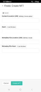 Frodo: Chia Wallet, XCH, NFTs screenshot 2