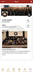 Christ Ministries Inc. screenshot 2