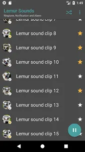 Lemur Sounds screenshot 2