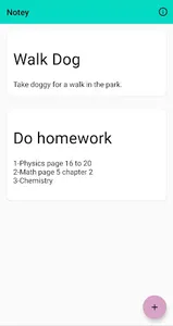 Notey - A Simple Note Taking A screenshot 2