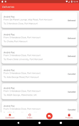 Carroza vendor screenshot 9