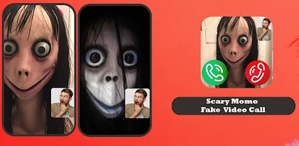 Scary Momo horror Call Prank screenshot 0