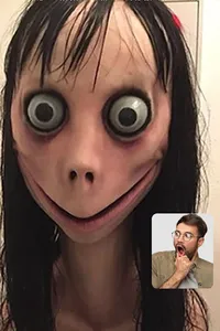 Scary Momo horror Call Prank screenshot 1