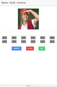 Célébrités quizz! screenshot 1