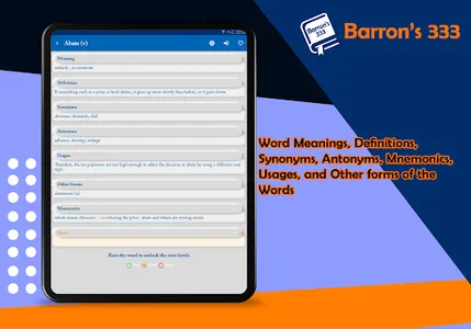 Barron's 333 GRE Word Builder screenshot 10