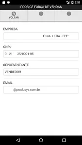 Prosige Força de Vendas screenshot 1