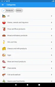 Calories Helper:  Calorie tabl screenshot 7