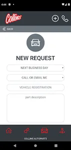 Collins Autoparts screenshot 0
