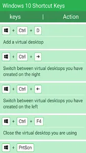 Computer Shortcut Keys - Offic screenshot 5
