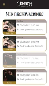 Tenoch Barbería screenshot 2