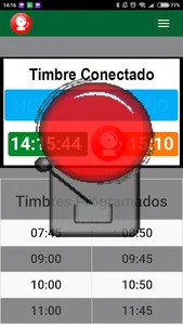 Timbre Automático screenshot 2