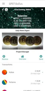 WPGT  Wallet screenshot 3