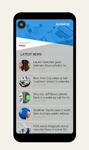 Dailln News: Ionic News App screenshot 0