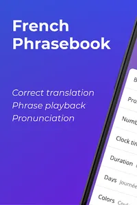 French Phrases Offline - Frenc screenshot 0