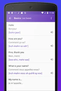 French Phrases Offline - Frenc screenshot 2