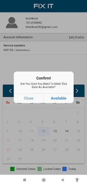 Fixit Teams screenshot 3