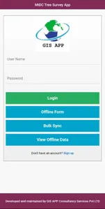MIDC Tree Survey App screenshot 0