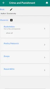 BookNote - character relation screenshot 3