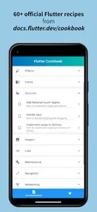 Flutter Offline Cookbook screenshot 0