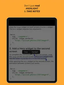 Flutter Offline Cookbook screenshot 12