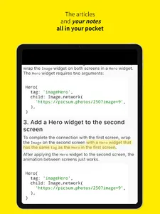 Flutter Offline Cookbook screenshot 13