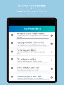 Flutter Offline Cookbook screenshot 14