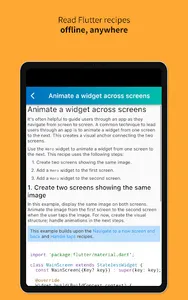 Flutter Offline Cookbook screenshot 6