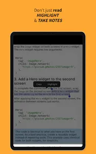 Flutter Offline Cookbook screenshot 7