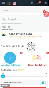 GoGrab Admin screenshot 1