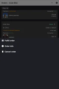 GoGrab Orders screenshot 14
