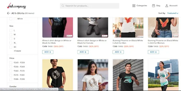 Ink.Company - Premium T-Shirts screenshot 4