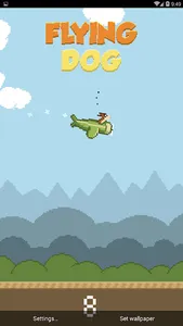 Flying Dog LWP Free screenshot 1