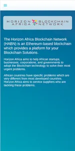 Horizon Africa App screenshot 1
