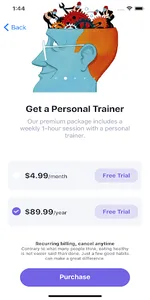Fitness App - React Native Tem screenshot 4