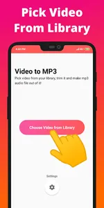 Video to MP3 Converter & Audio screenshot 0