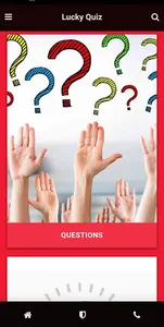 Lucky quiz screenshot 1