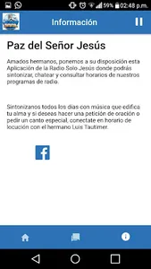 Radio Solo Jesús screenshot 2