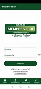 Siempre Verde - APP screenshot 1