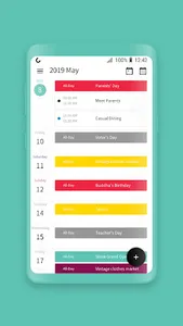 Team Calendar - Share your sch screenshot 2