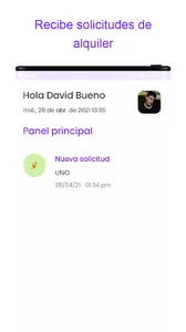 Jomis prestatario: Pon en alqu screenshot 1