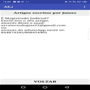 ARCA Artigos e textos screenshot 2