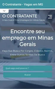 O Contratante - Vagas em MG screenshot 0