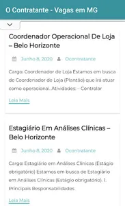 O Contratante - Vagas em MG screenshot 1