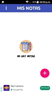 Notas screenshot 0